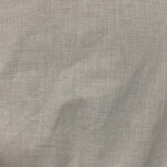 SHEIN white Ruffle sleeves, v-neck Cropped top. Size Large with bag - Picture 6 of 9